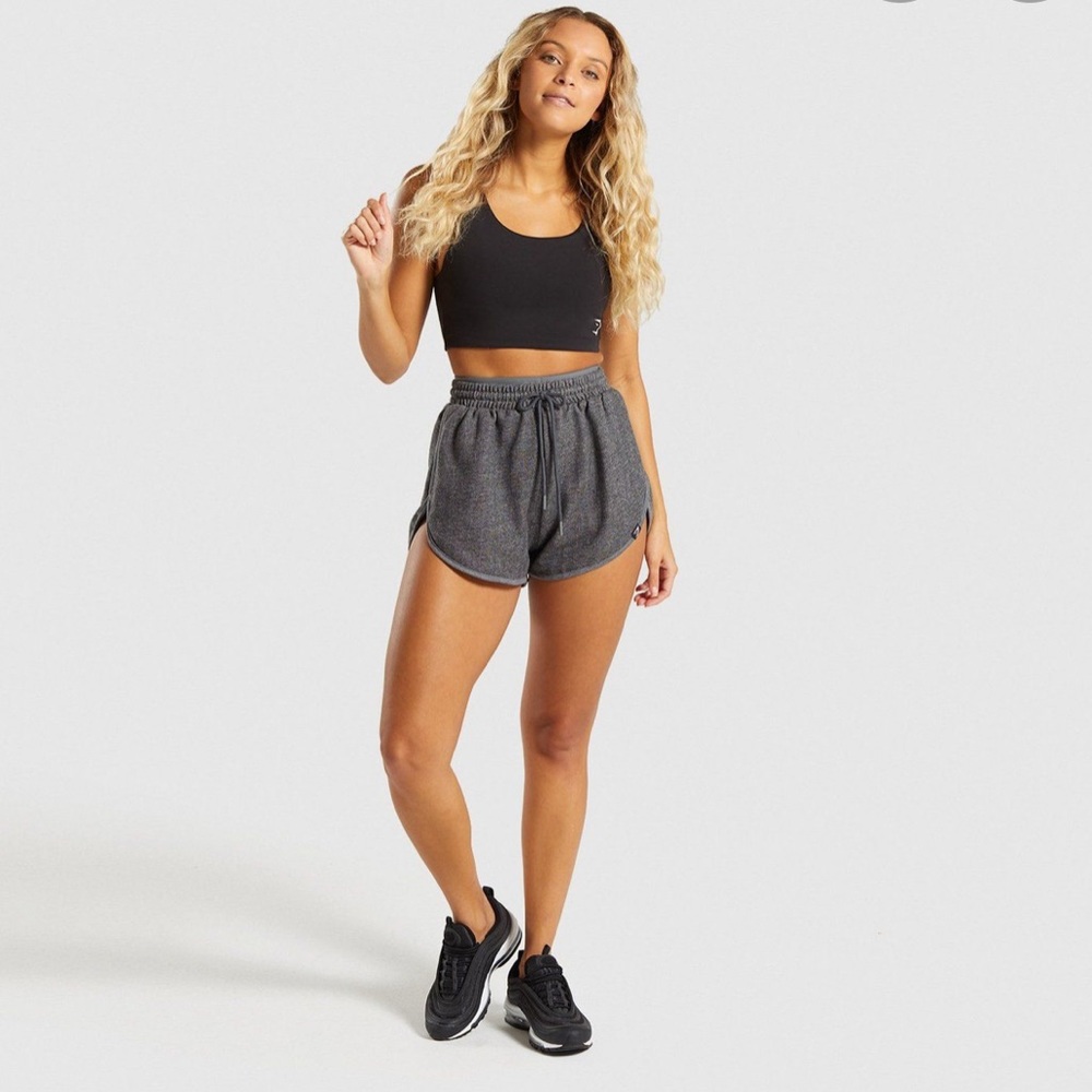 Gymshark Heather Dual Band Shorts Size XS